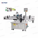 금속 통용 자동 선형 스티커 랩 어라운드 라벨링 기계