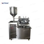 접이식 알루미늄 금속 튜브 충전 밀봉 기계 반자동