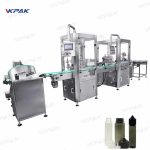 E-Liquid E 담배 오일 충전 스토퍼 캡핑 라벨링 기계