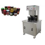 반자동 진공 유리 병 캡핑 기계 금속 캡 닫기