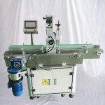 자동 화장품 립밤 립스틱 바닥 스티커 라벨링 기계