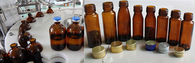vials samples 분말 충전 밀봉 캡핑용 병.jpg