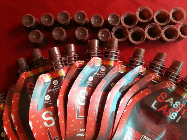 센세이셔널한 맛의 천연 프로바이오틱 딸기 요거트