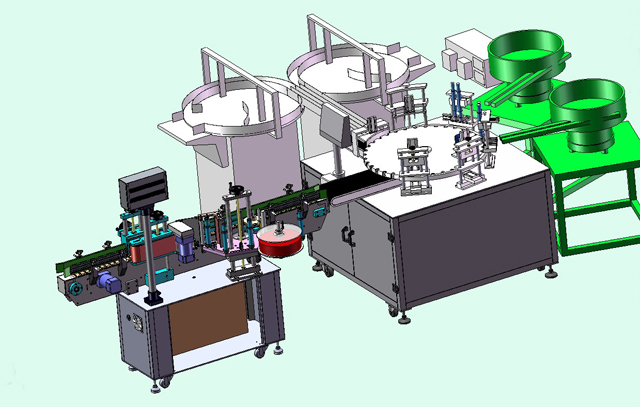 에센셜 오일 필러에 대한 전체 다이어그램