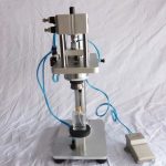 반자동 공압 데스크탑 향수 유리병 압착기