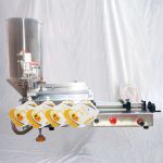 반자동 공압 스파우트 파우치 사전 제작 백 충진기