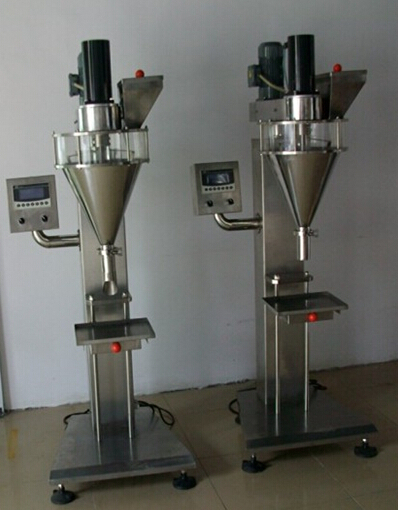 two sets of powder filling machine ready to export 충전 기계용 2열.jpg